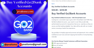 Buy Verified Go2Bank Accounts