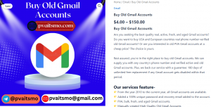 Buy Old Gmail Accounts