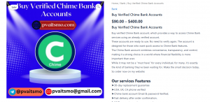Buy Verified Chime Bank Accounts