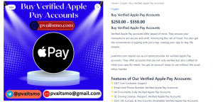 Buy Verified Apple Pay Accounts