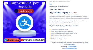 Buy Verified Alipay Accounts